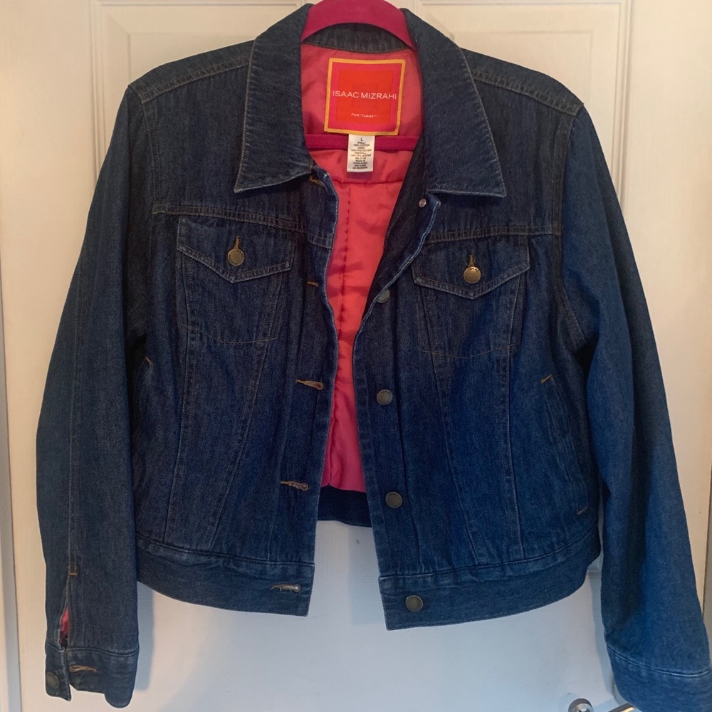 Lined denim jacket